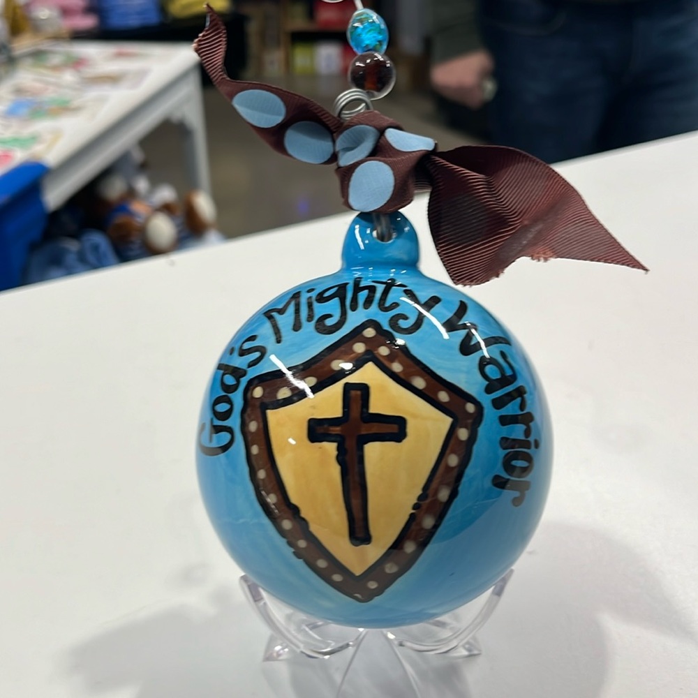 Glory Haus “God’s Mighty Warrior” Ornament